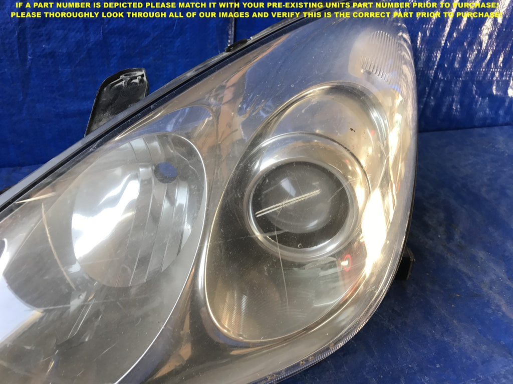 2002 2003 2004 02 03 04 LEXUS ES300 HALOGEN NON HID DRIVER LEFT HEADLIGHT L LH 5