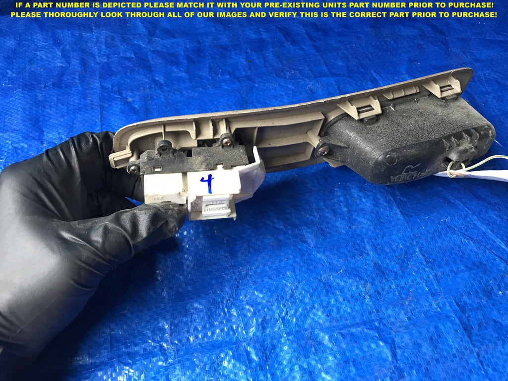 OEM 1998 1999 2000 2001 HONDA ACCORD SEDAN PASSENGER RIGHT REAR WINDOW SWITCH   1