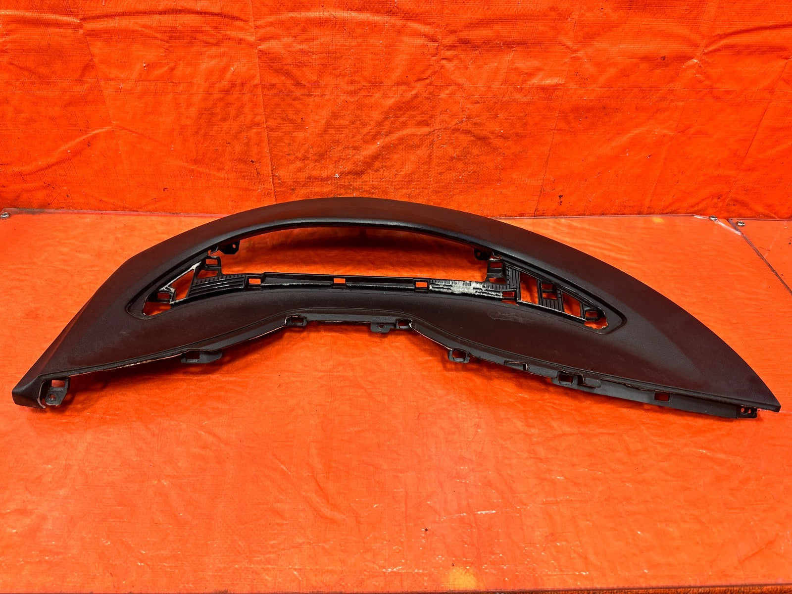 06 11 HONDA CIVIC SI UPPER DASH DASHBOARD SPEEDOMETER BEZEL TRIM PLASTIC OEM 3071