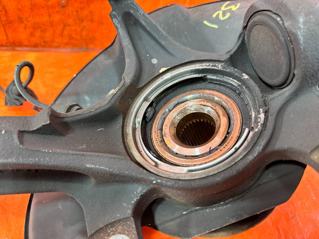 09 14 ACURA TSX RIGHT FRONT SPINDLE KNUCKLE HUB UPPER LOWER CONTROL ARM OEM 3233