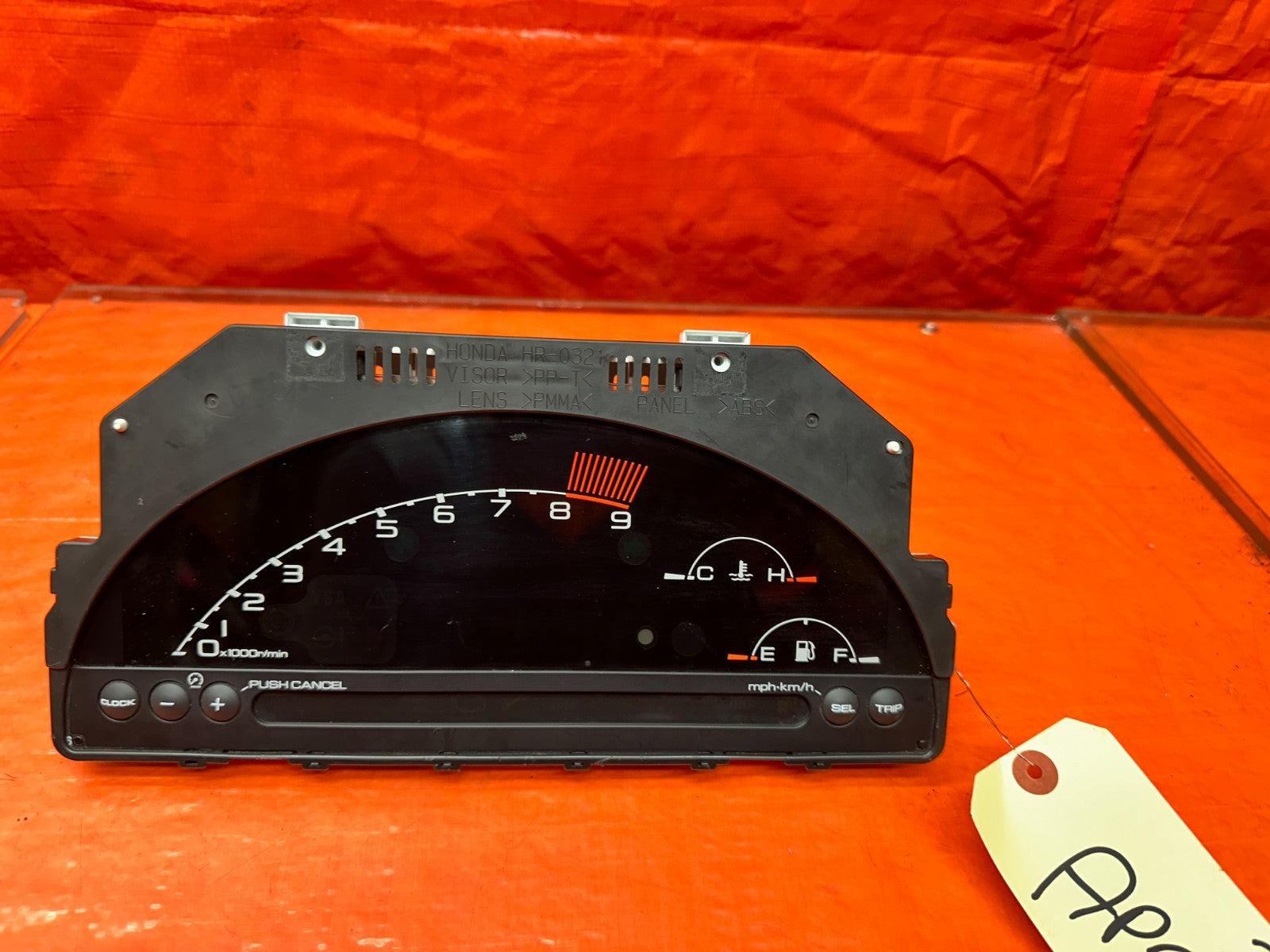 04 05 HONDA S2000 AP2 V1 2.2L INSTRUMENT GAUGE CLUSTER SPEEDOMETER TACHOMETER9