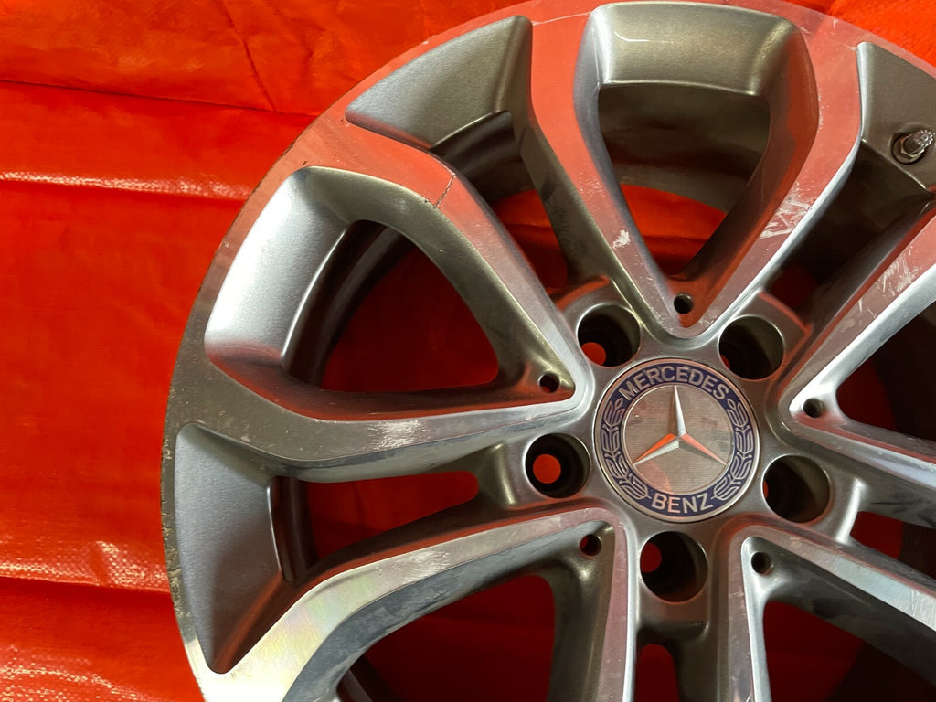 15 18 MERCEDES BENZ C300 W205   WHEEL RIM   A205 401 02 00   OEM OE FACTORY   4