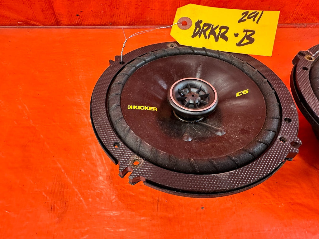 KICKER CS65 SPEAKER   ISPEAKER PAIR SET OF TWO   USED   #2912