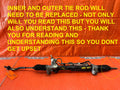 07 12 LEXUS ES350 POWER STEERING GEAR BOX RACK AND PINION   U WILL LOOK AT FLAW0