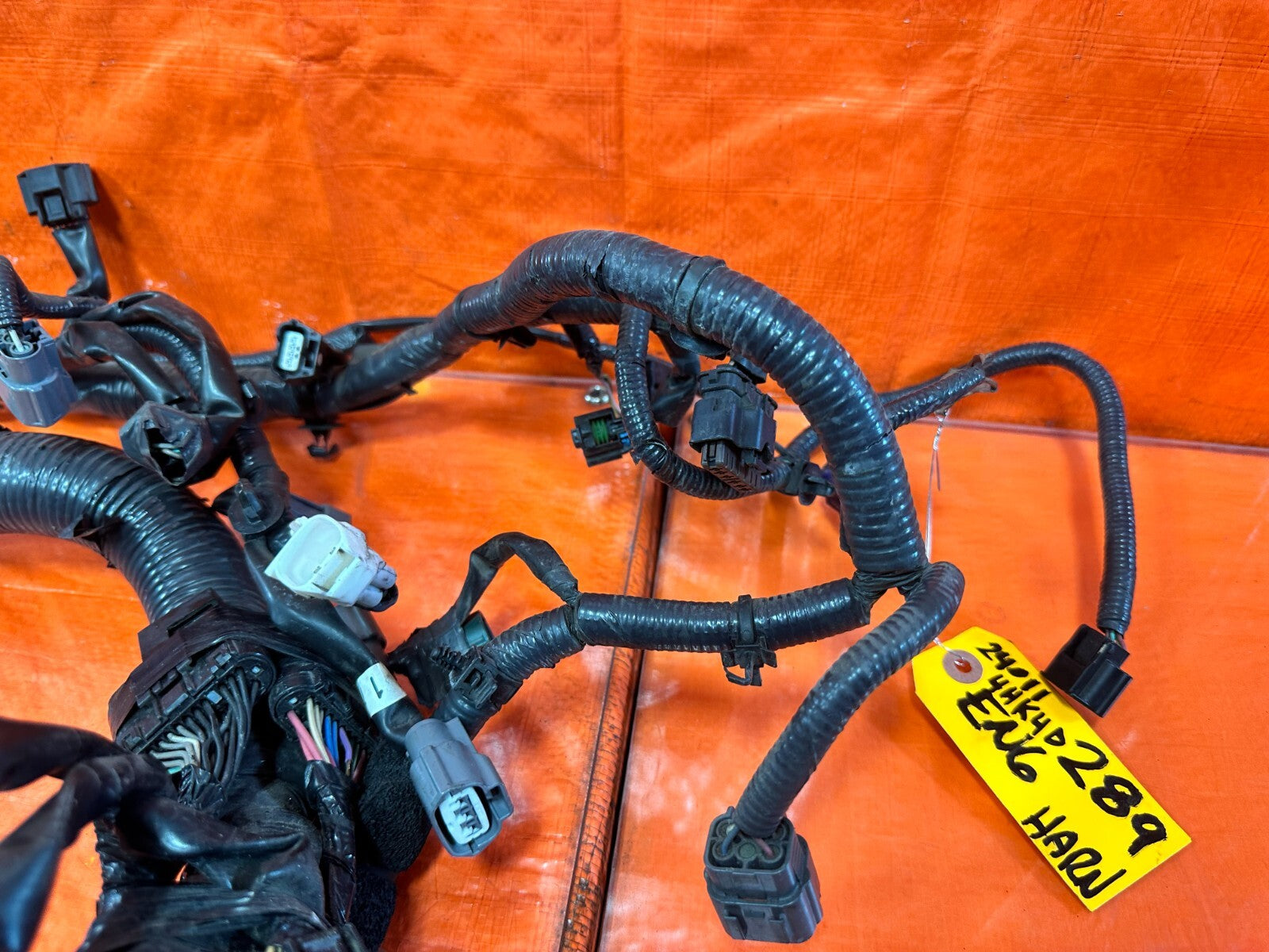 18 19 INFINITI Q60 RED SPORT    RWD   VR30DDTT   ENGINE MOTOR WIRE HARNESS #2896