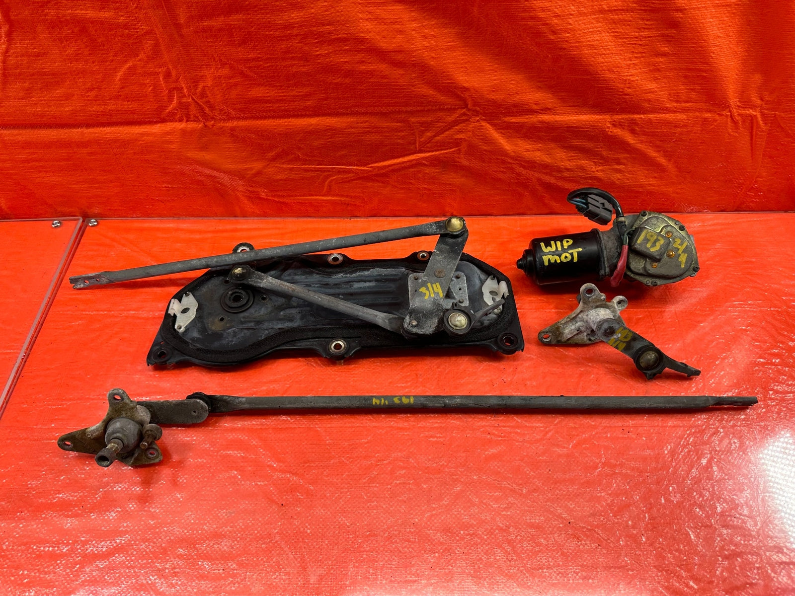 95 97 HONDA ODYSSEY   WINDSHIELD WIPER MOTOR W/ LINKAGE   OEM FACTORY #1930