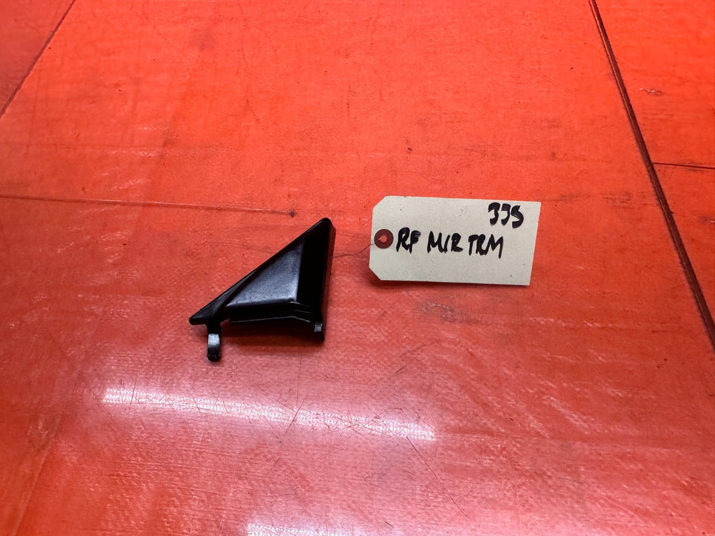 97 01 HONDA PRELUDE 2.2L PASSENGER RIGHT INNER DOOR MIRROR COVER TRIM OEM #3350