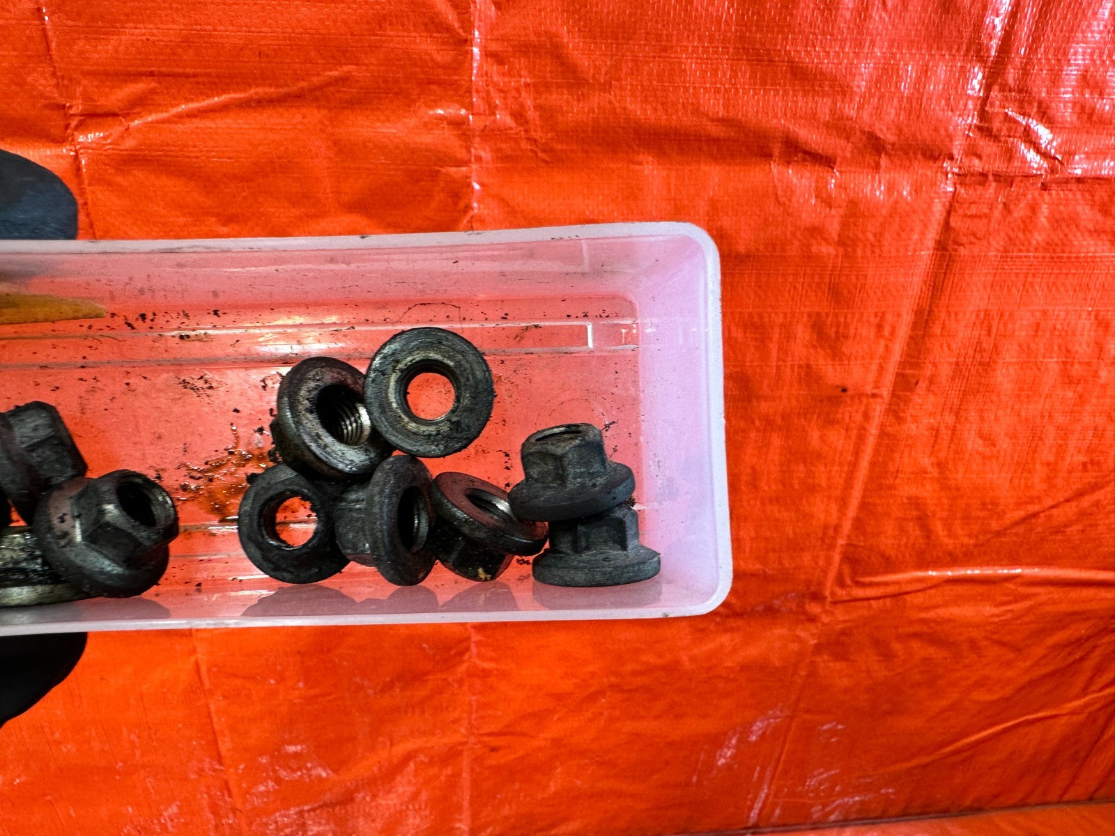 08 15 INFINITI G37 Q60   ENGINE MOTOR MOUNT BOLTS HARDWARE   OEM #3101