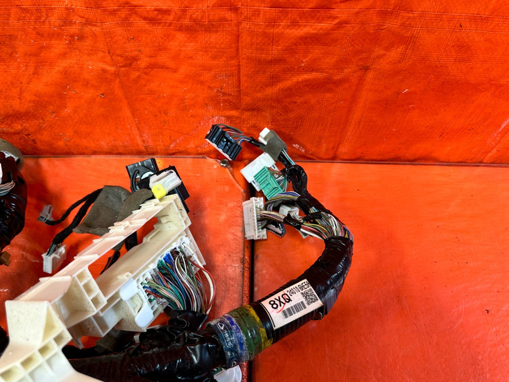 17 INFINITI Q50 RED SPORT 400 DASH BOARD CLUSTER WIRING HARNESS WIRE LOOM #3142