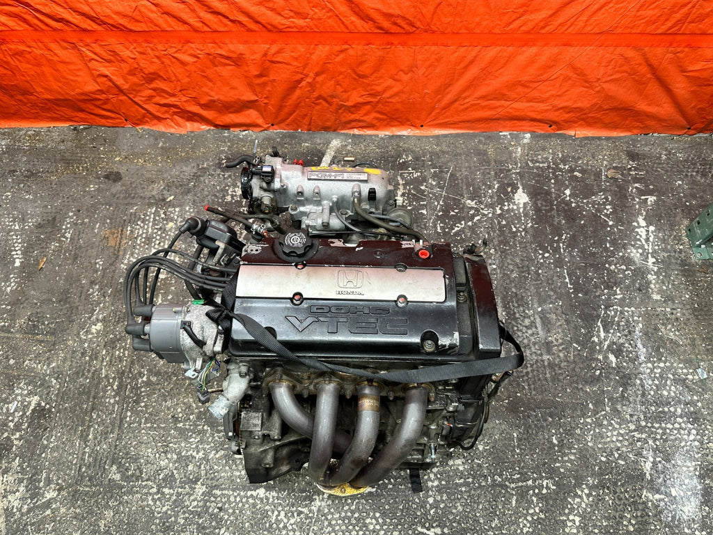 97 01 HONDA PRELUDE 2.2L H22A4 NON SH ENGINE MOTOR LONG BLOCK ASSEMBLY OEM #DNP20
