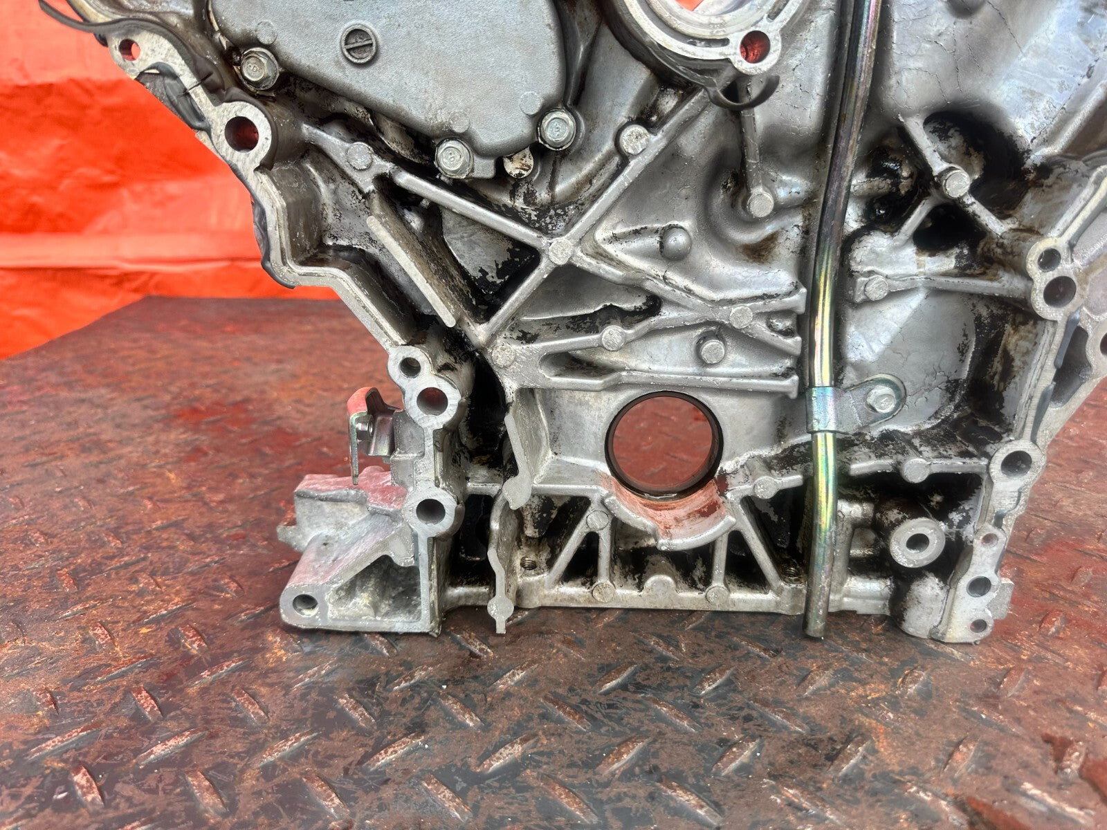 16 20 INFINITI Q50 & Q60   3.0L 300HP   TIMING CHAIN COVER CASE W/ L & R COVERS18