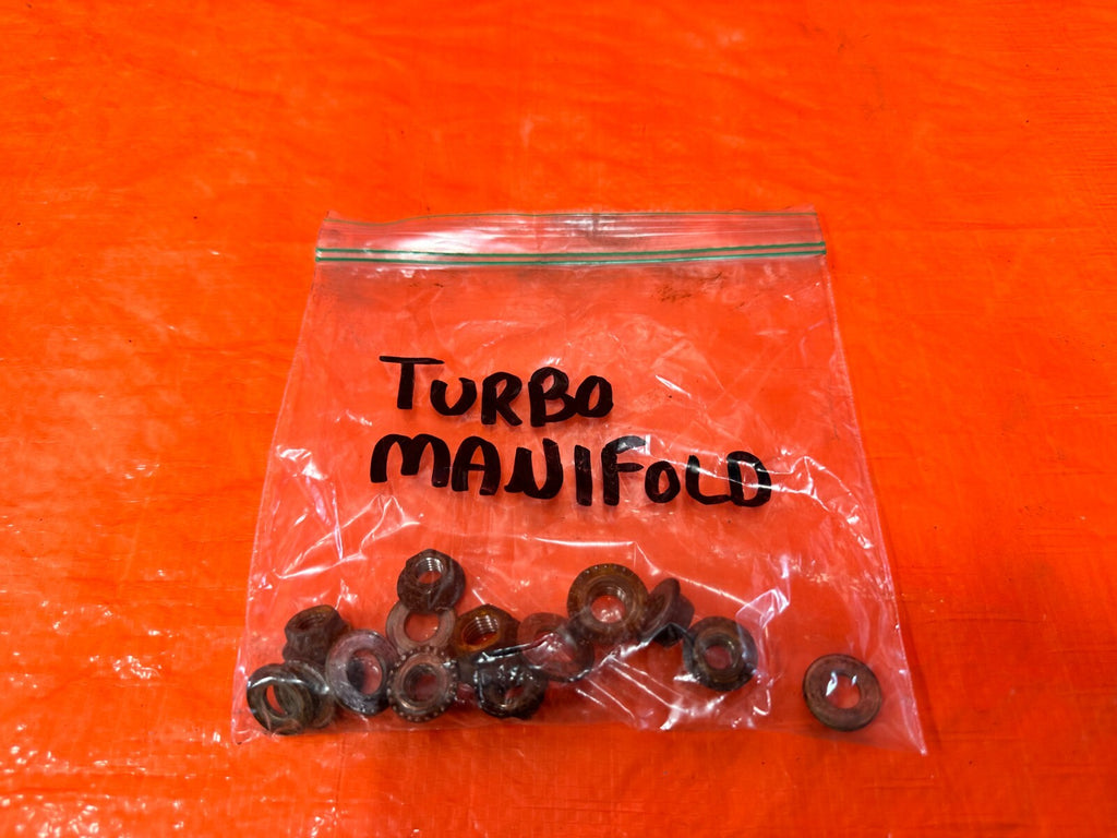03 06 LANCER EVOLUTION VIII 8 EVO IX 9   4G63 TURBO MANIFOLD BOLTS OEM #EVO90