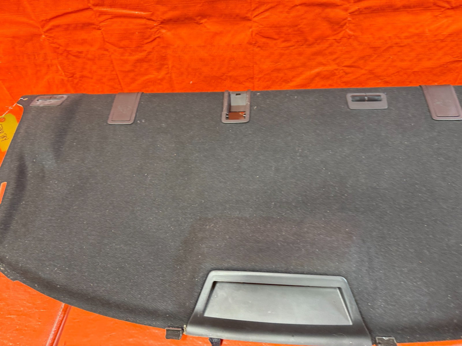 14 24 INFINITI Q50   BLACK REAR SPEAKER COVER TRAY LINER TRIM   OEM #18Q4