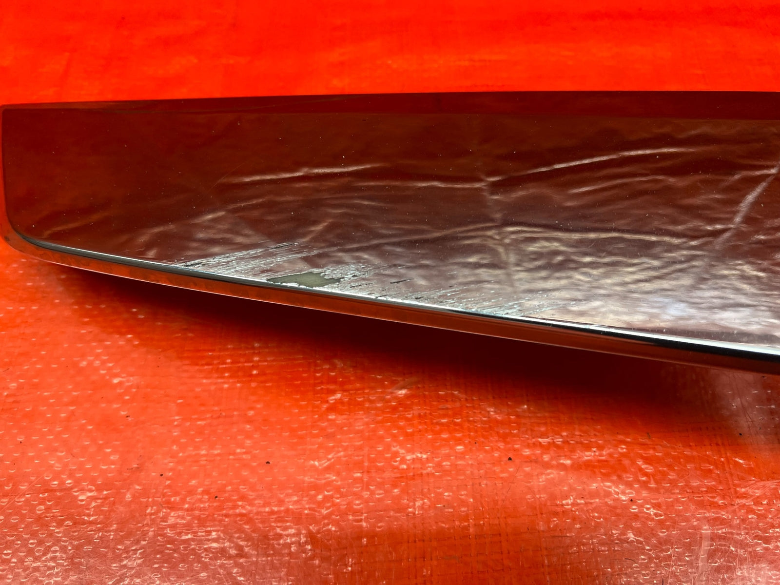 09 10 ACURA TSX   FRONT BUMPER GRILLE   CHROME MOLDING PORTION   FLAW   OEM #16814