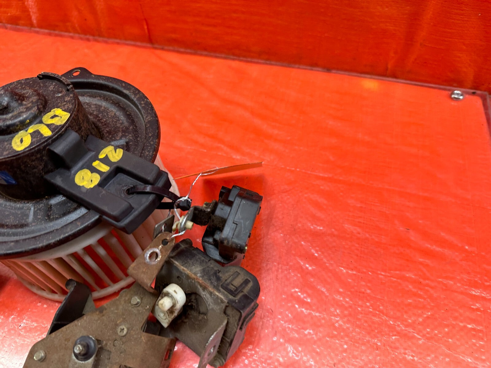 96 00 HONDA CIVIC   BLOWER MOTOR W/ RESISTOR AND MODULES   OEM FACTORY #2181