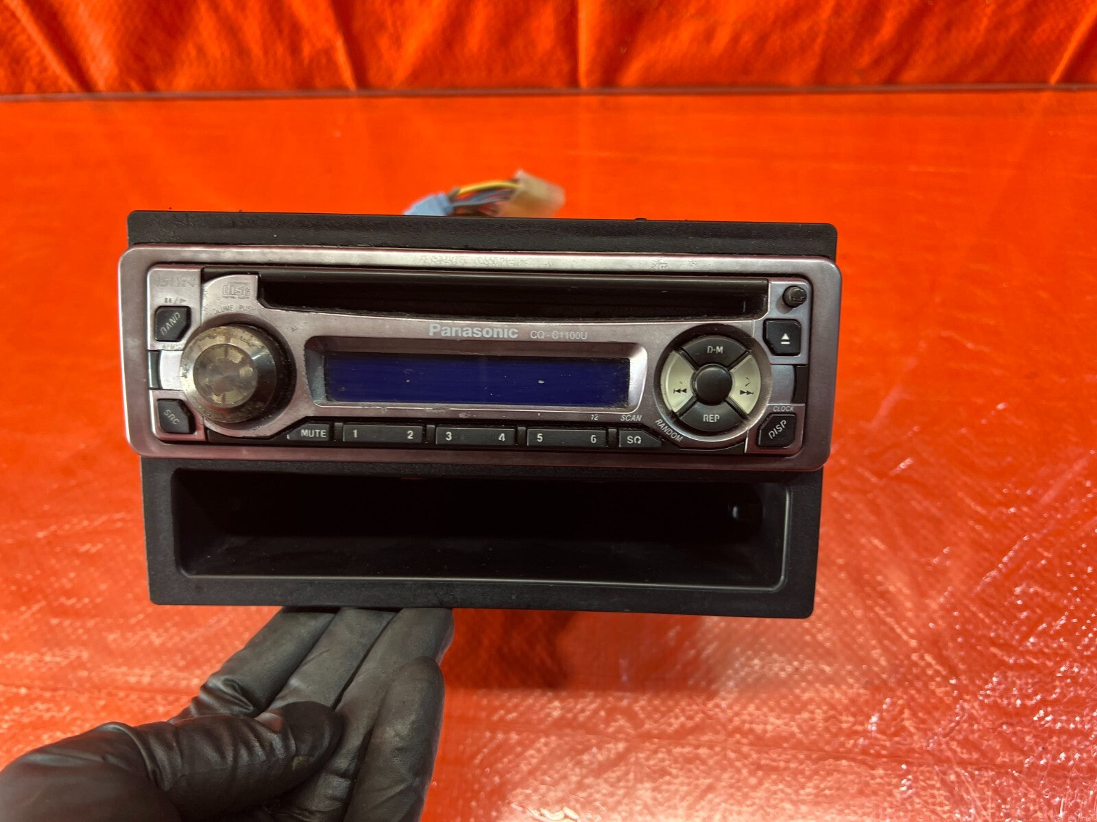 PIONEER BRAND   CQ C1100U MODEL   AM FM RADIO STEREO DVD PLAYER   #1444