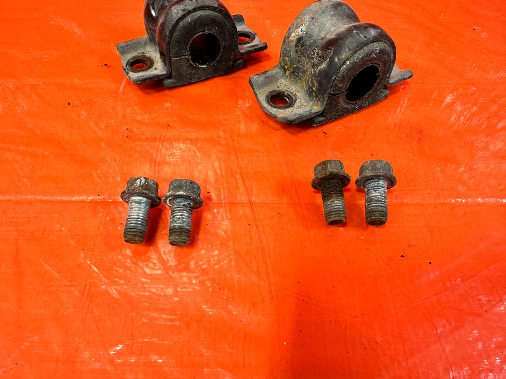 12 15 HONDA CIVIC SI   LEFT & RIGHT FRONT SWAY BAR BRACKETS   OEM FACTORY #26911