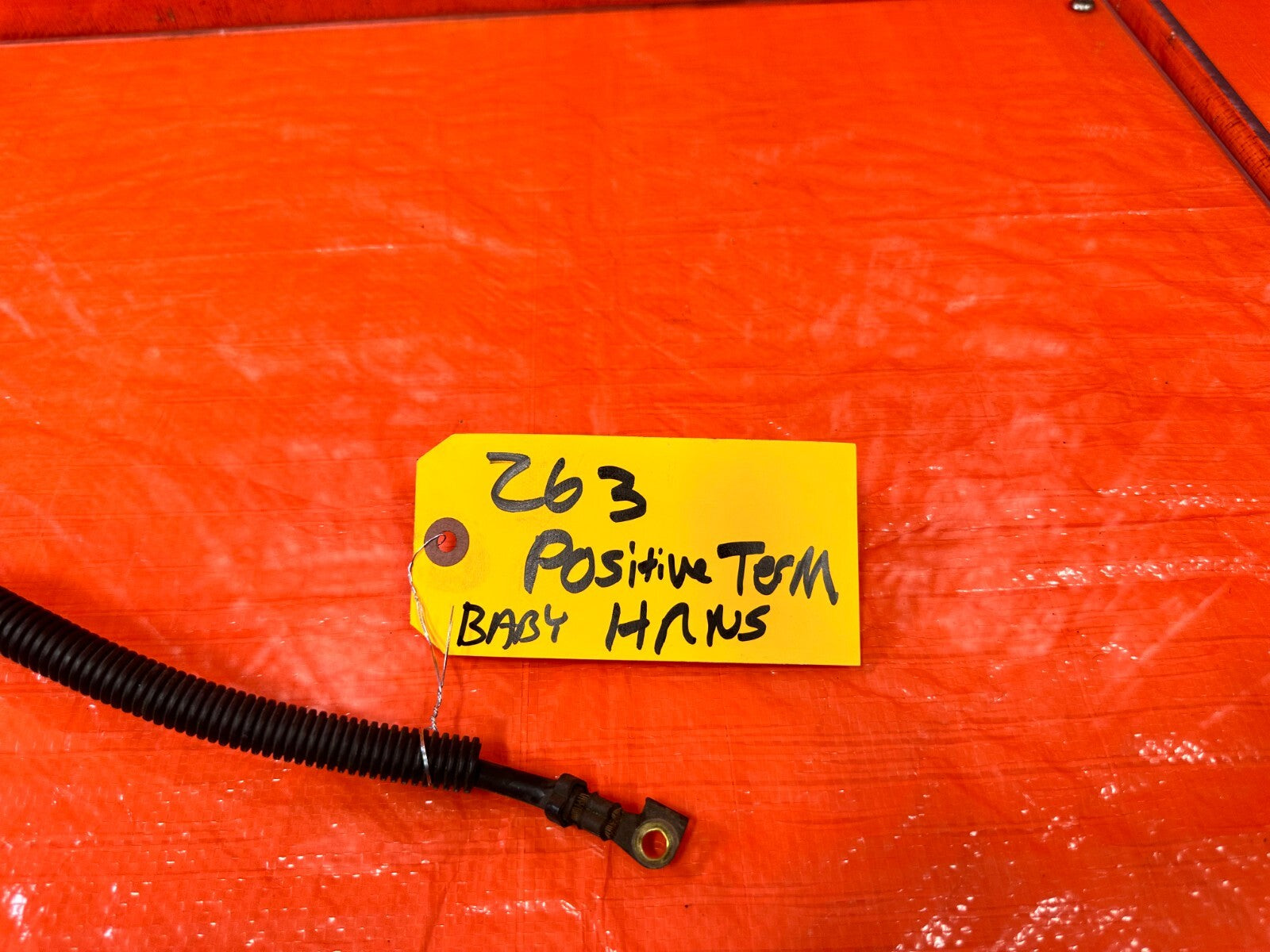 97 01 HONDA PRELUDE BASE MANUAL POSITIVE TERMINAL CHARGE STARTER HARNESS   #2633
