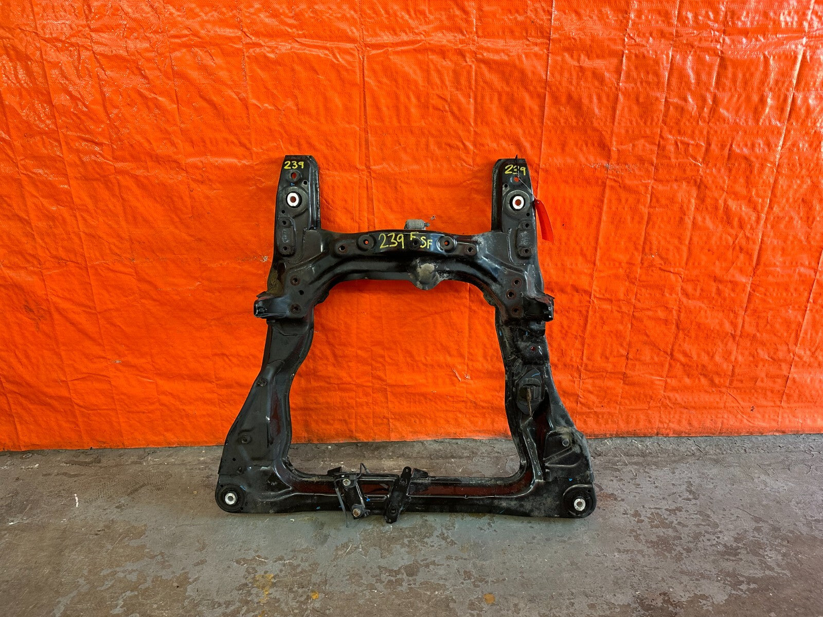 08 12 HONDA ACCORD SEDAN 2.4L   FRONT SUBFRAME CROSSMEMBER K FRAME ENGINE CRADLE0