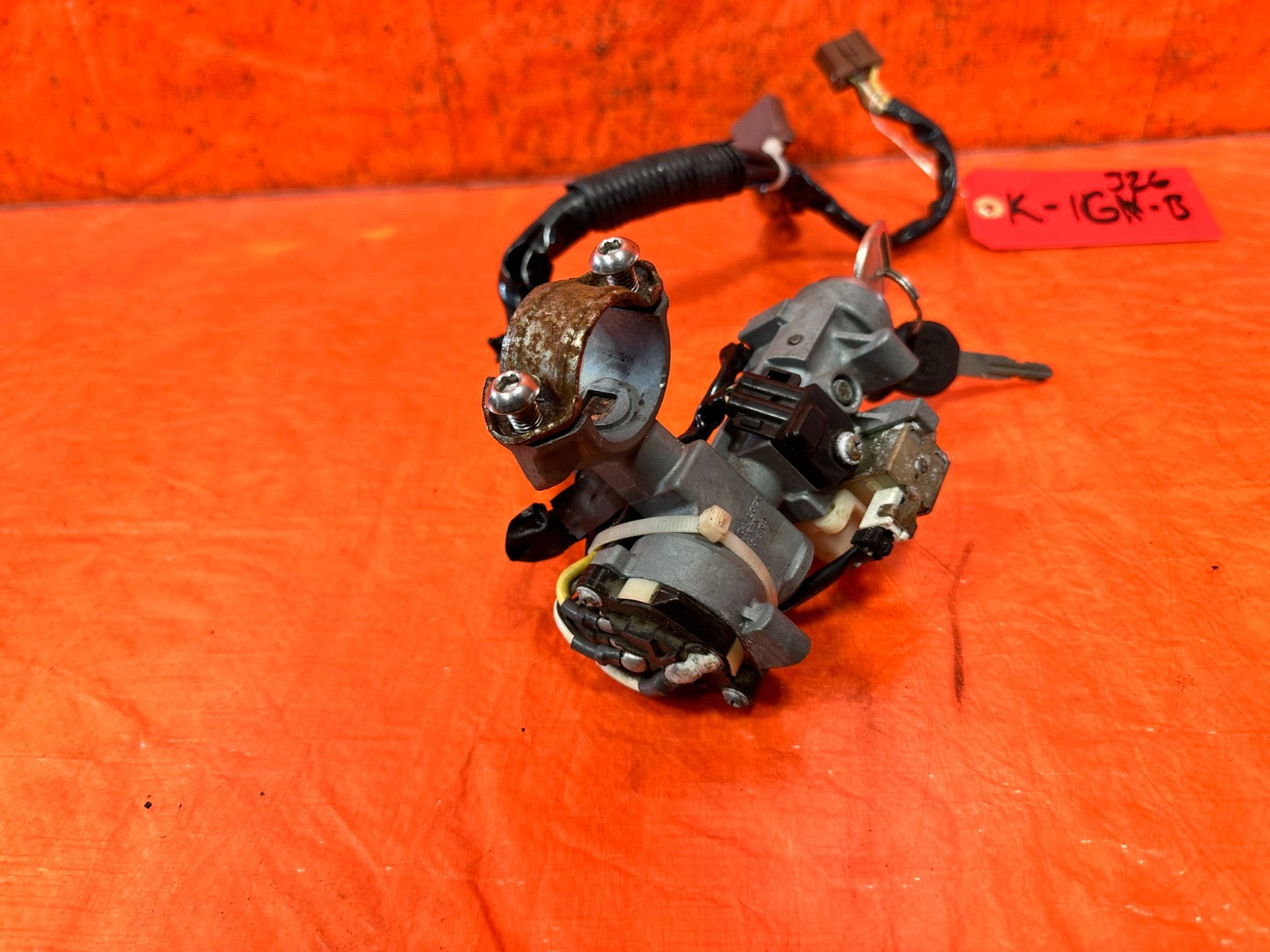 92 95 HONDA CIVIC   5 SPEED MANUAL IGNITION SWITCH WITH HARNESS   OEM #3267