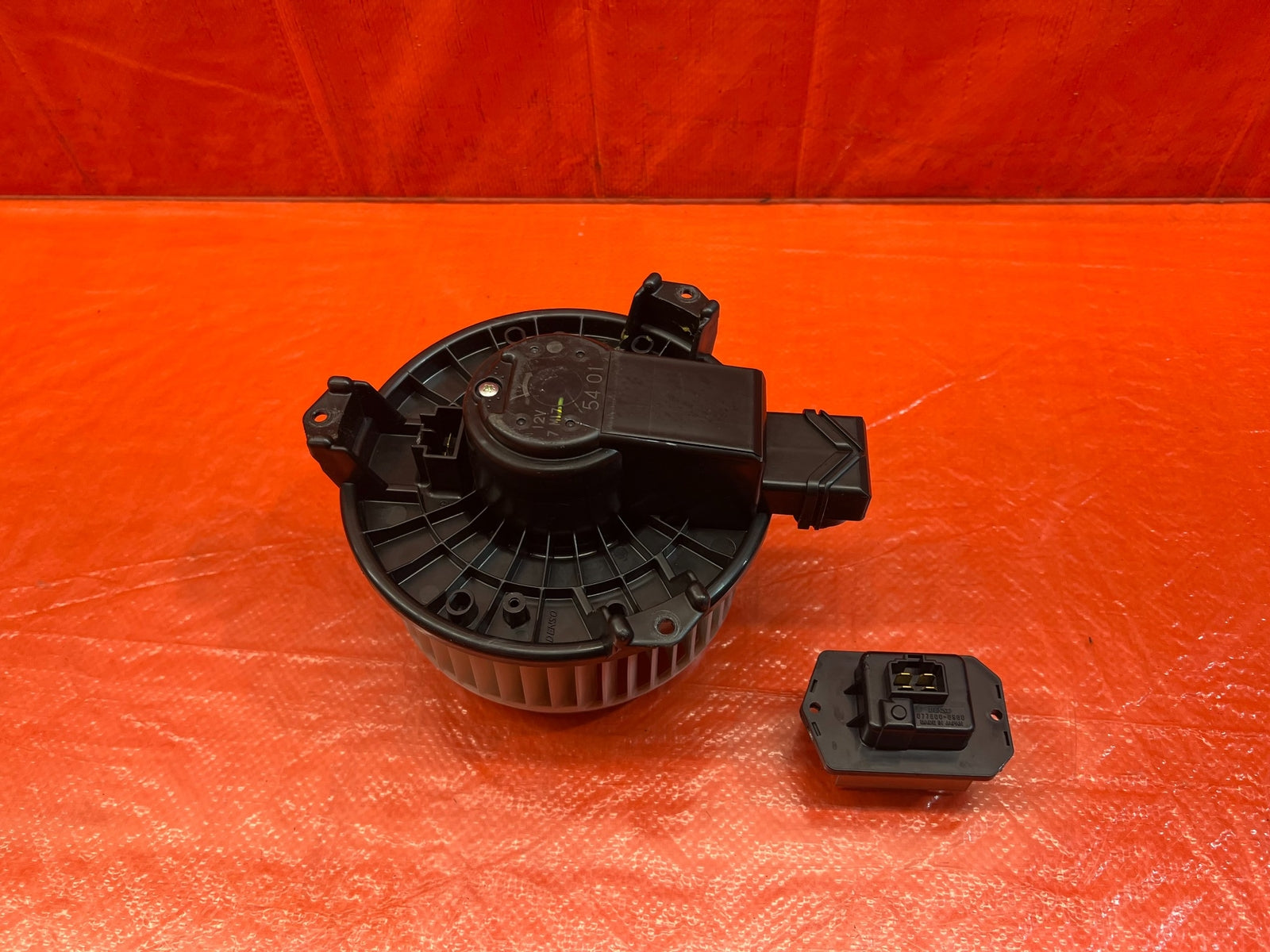 09 14 ACURA TSX   HVAC AIR CONDITIONING AC BLOWER MOTOR & RESISTOR KIT OEM #1684