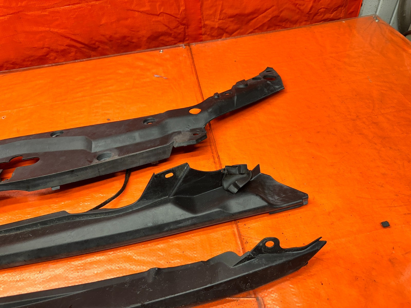 04-08 ACURA TSX FENDER AND RADIATOR SUPPORT TRIM LEFT RIGHT CENTER OEM #3424