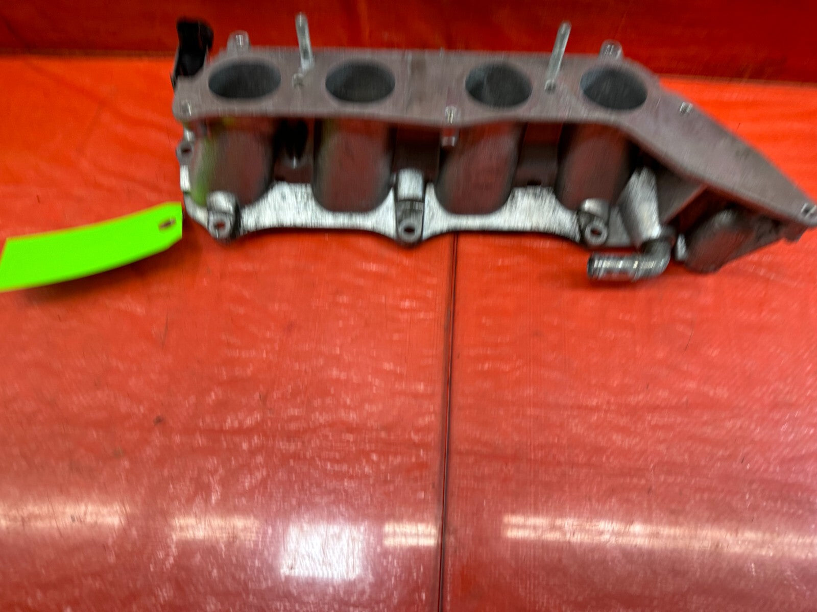 09 14 ACURA TSX 2.4L K24Z3 INTAKE MANIFOLD INJECTOR BASE ALUMINUM PORTION   #2335