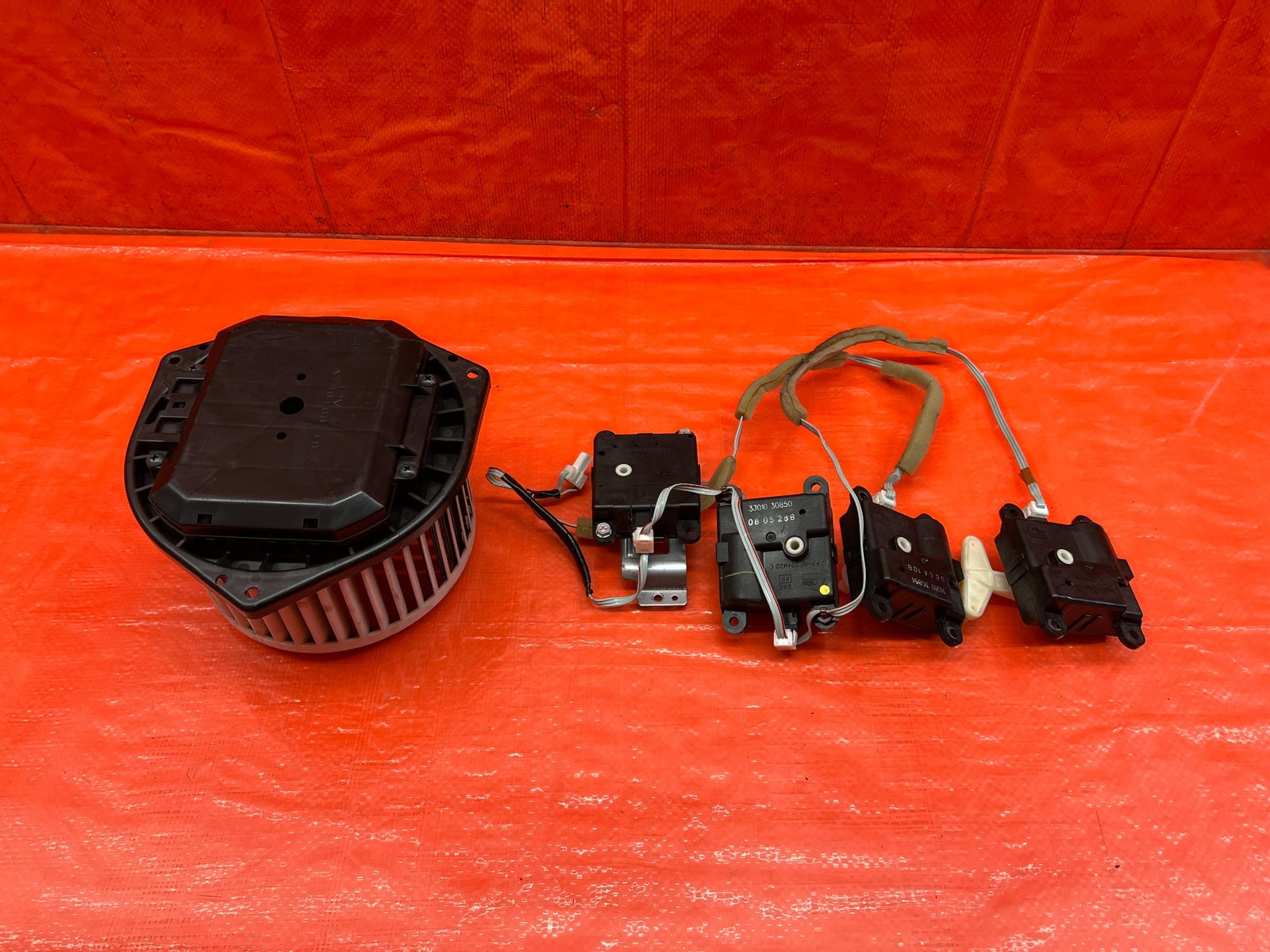 08 15 INFINITI G37 Q60   BLOWER MOTOR W/ ALL MODULES   OEM FACTORY #2074