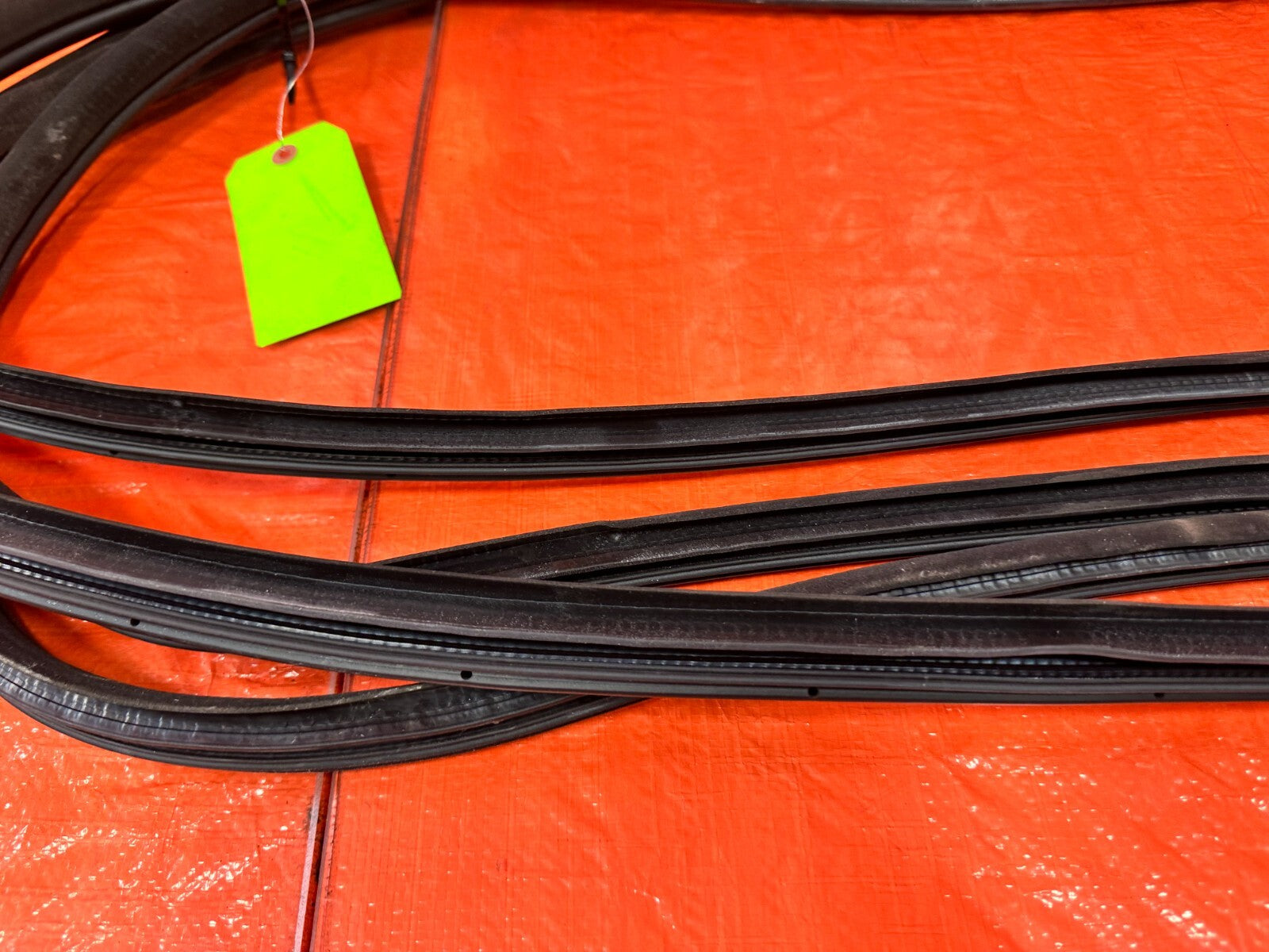 09 14 ACURA TSX DOOR TO CHASSIS OPEN TRIM RUBBER GASKETS SEALS FRONT REAR ALL 413