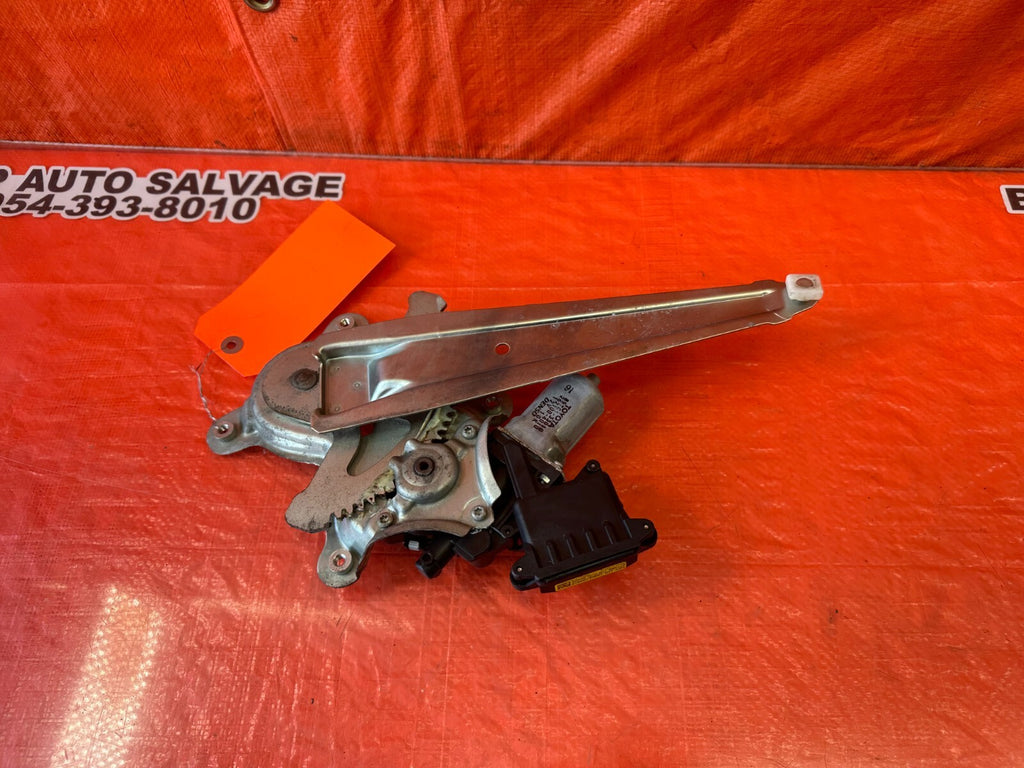 07 12 LEXUS ES350   DRIVER LEFT REAR WINDOW REGULATOR W/ MOTOR   OEM #2447
