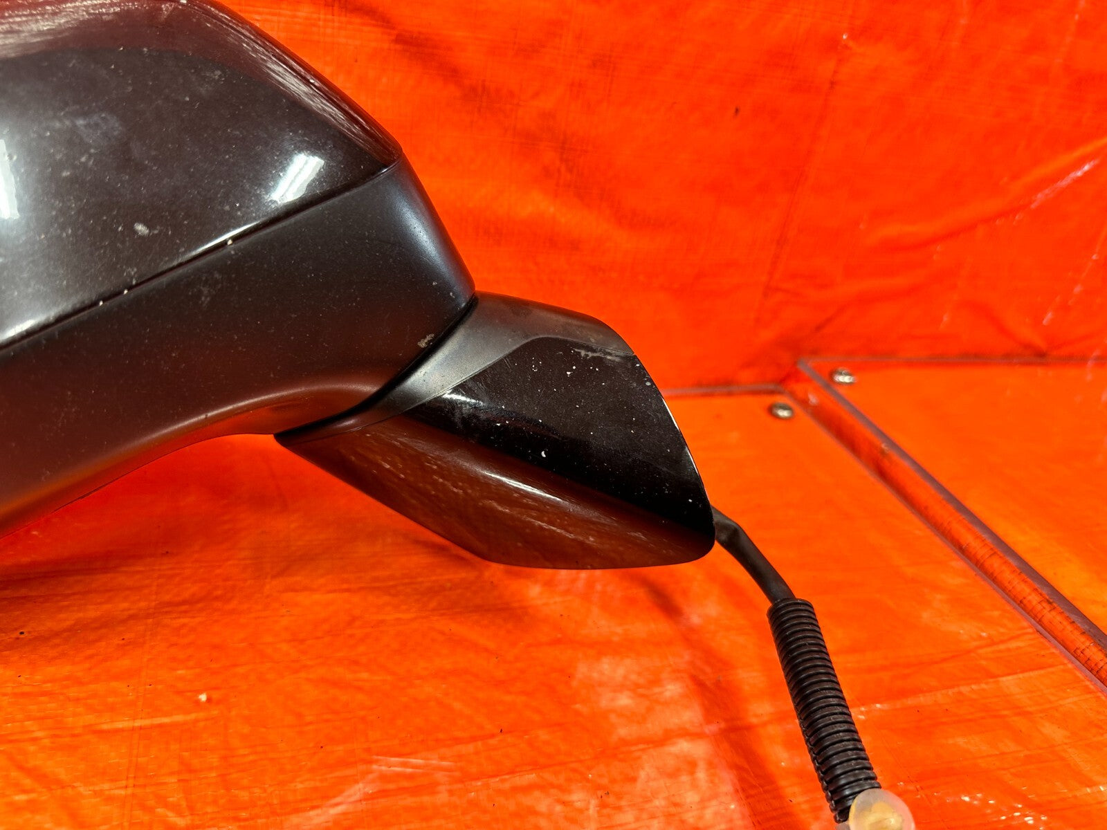 12 13 HONDA CIVIC 2D COUPE RIGHT EXTERIOR SIDE VIEW MIRROR BLACK COLOR OEM7
