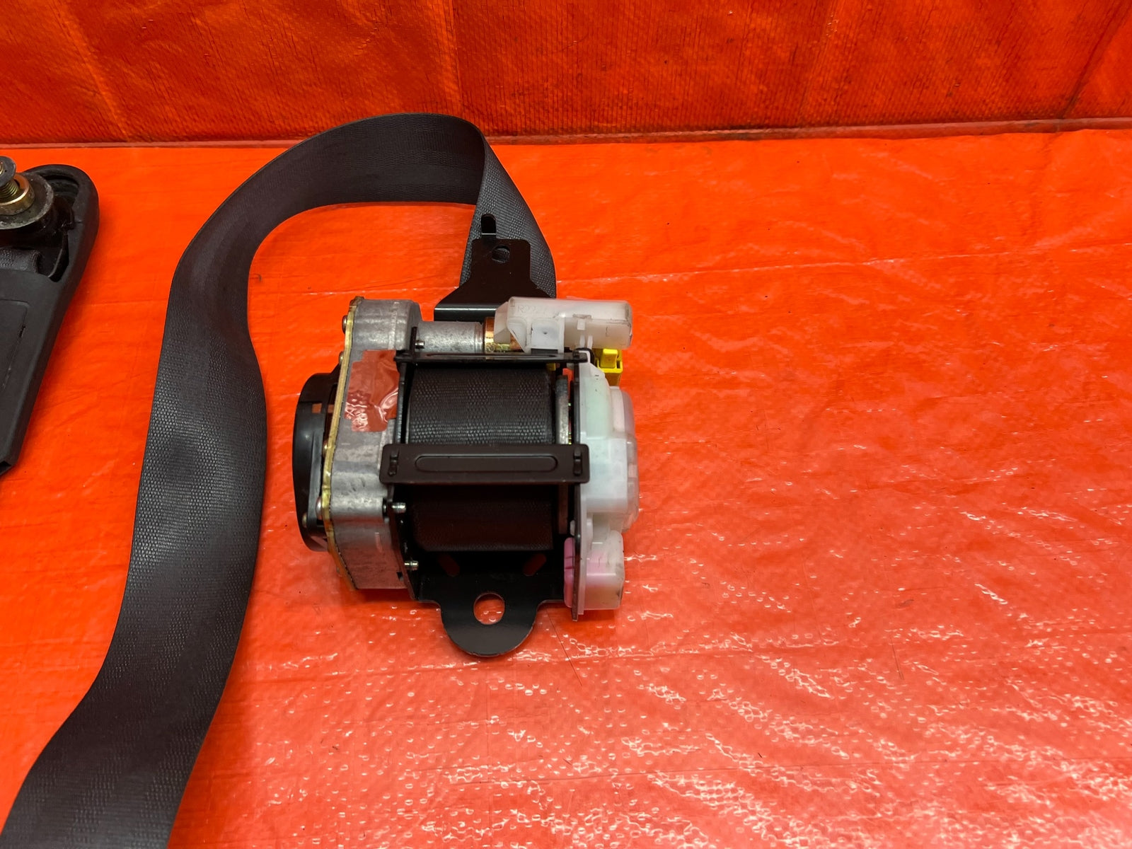 02 05 HONDA CIVIC SI EP3 HATCH PASSENGER RIGHT FRONT SEAT SAFETY BELT OEM #1767