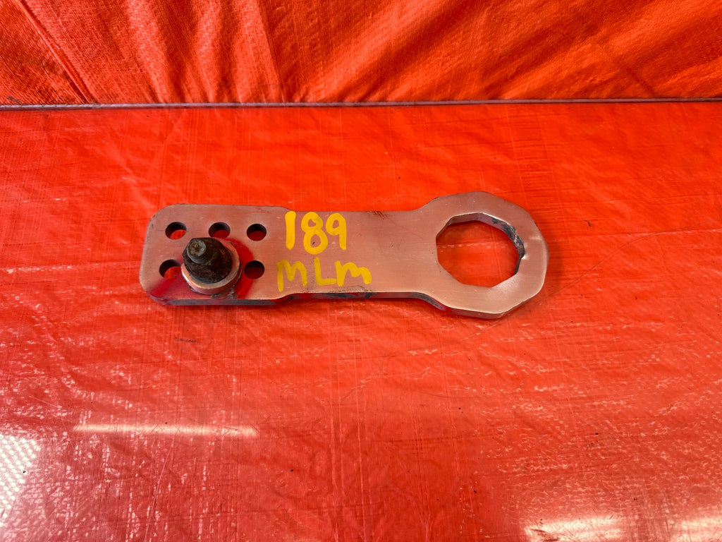 90 93 ACURA INTEGRA   UNKNOWN BRAND   ALUMINUM TOW HOOK   #1890
