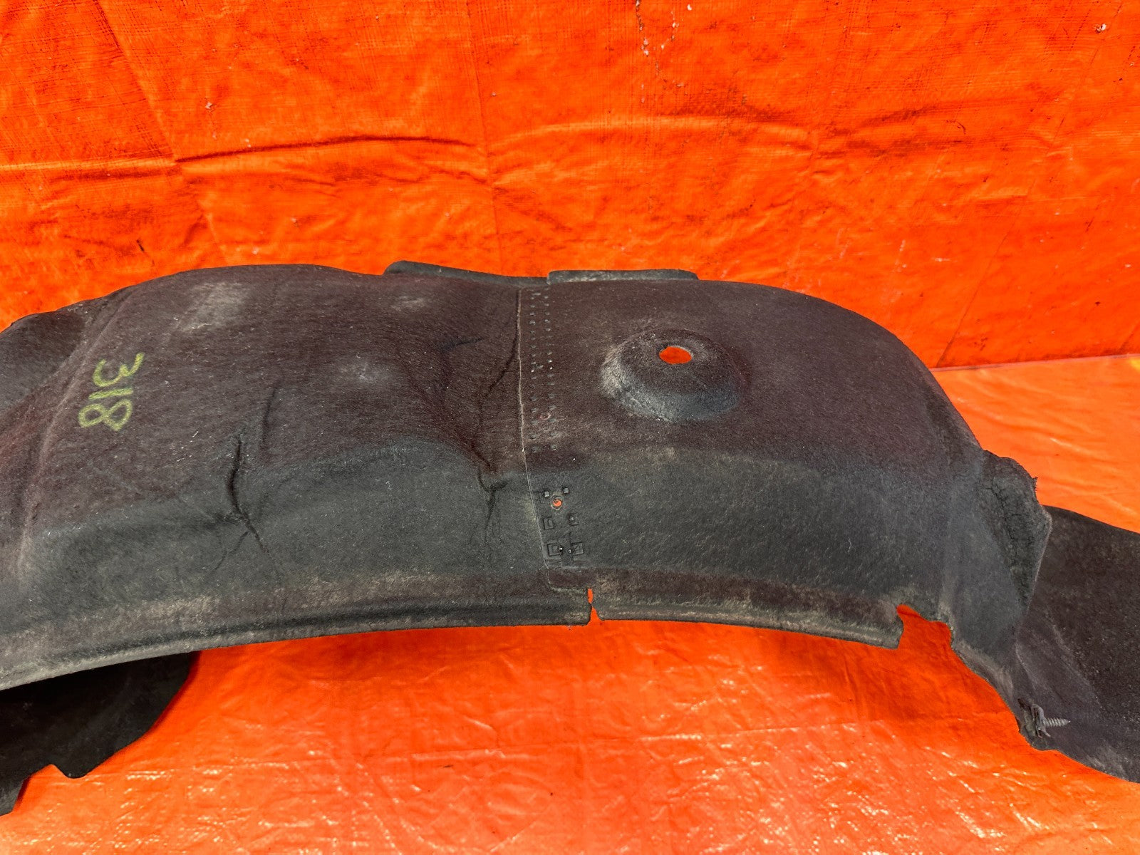 13 16 HYUNDAI GENESIS COUPE   RIGHT REAR FENDER LINER SPLASH SHIELD OEM 3184