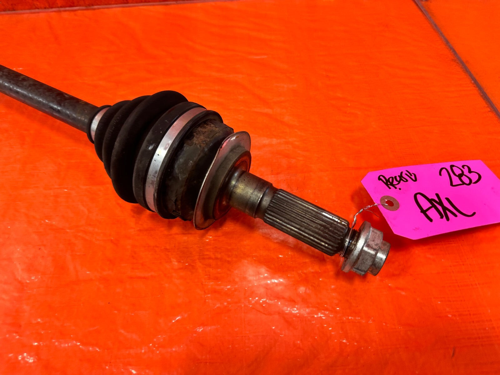 08 21 SUBARU IMPREZA WRX STI EJ257 AXLE / CV JOINT LEFT OR RIGHT SIDE OEM 283 14
