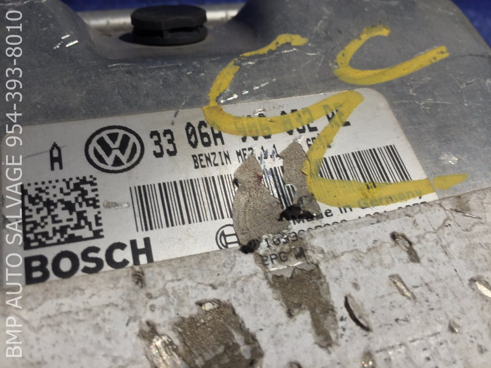 OEM 2005 VOLKSWAGEN GOLF JETTA ECU 06A 906 032 RE ENGINE COMPUTER BRAIN ECM #1121