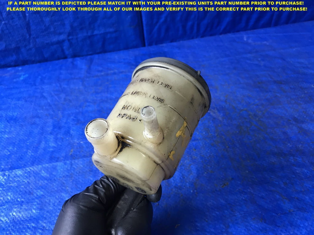 OEM 1998 1999 2000 2001 2002 HONDA ACCORD V6 POWER STEERING RESERVOIR TANK   1