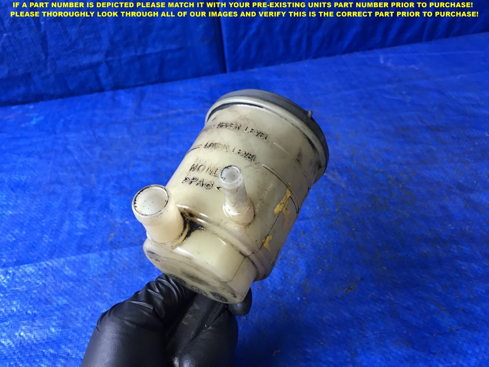 OEM 1998 1999 2000 2001 2002 HONDA ACCORD V6 POWER STEERING RESERVOIR TANK   1