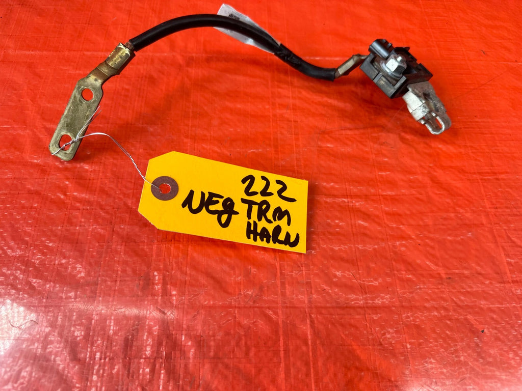 16 20 INFINITI Q50 Q60 3.0L   NEGATIVE TERMINAL BATTERY GROUND WIRE HARNESS #2221