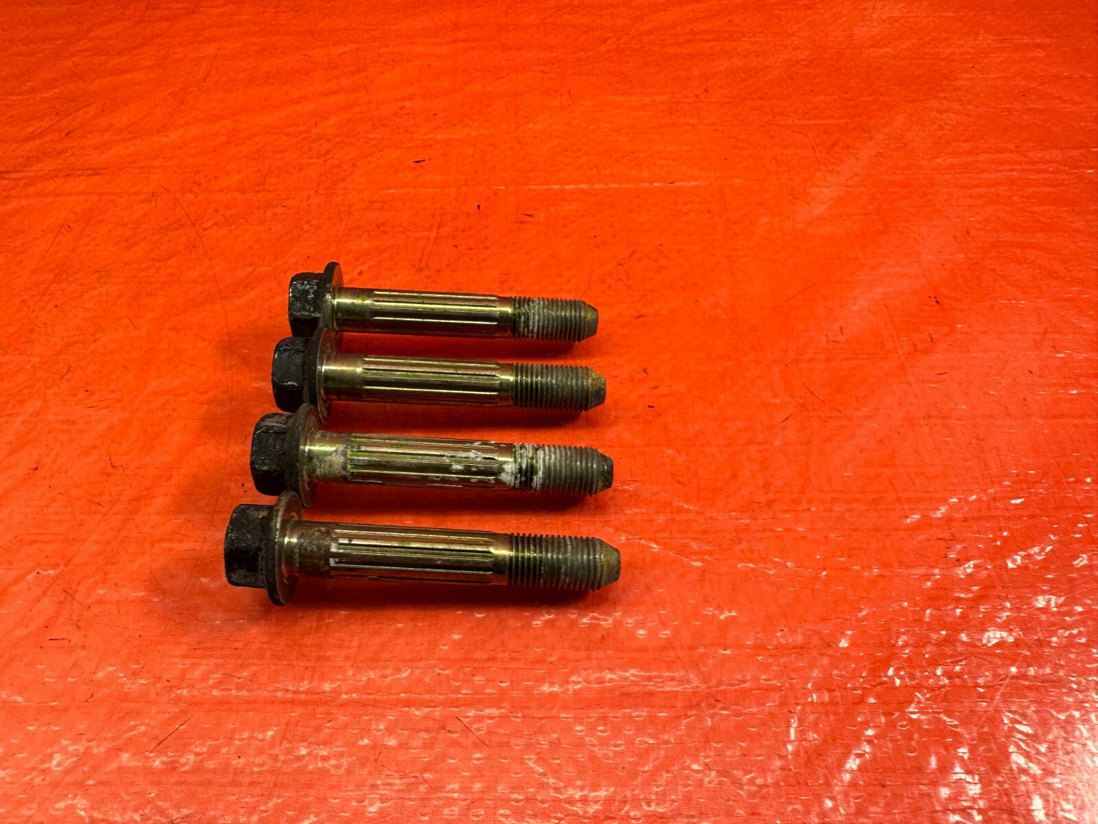 00 09 HONDA S2000   LEFT & RIGHT FRONT UPPER CONTROL ARM BOLTS HARDWARE OEM 2252