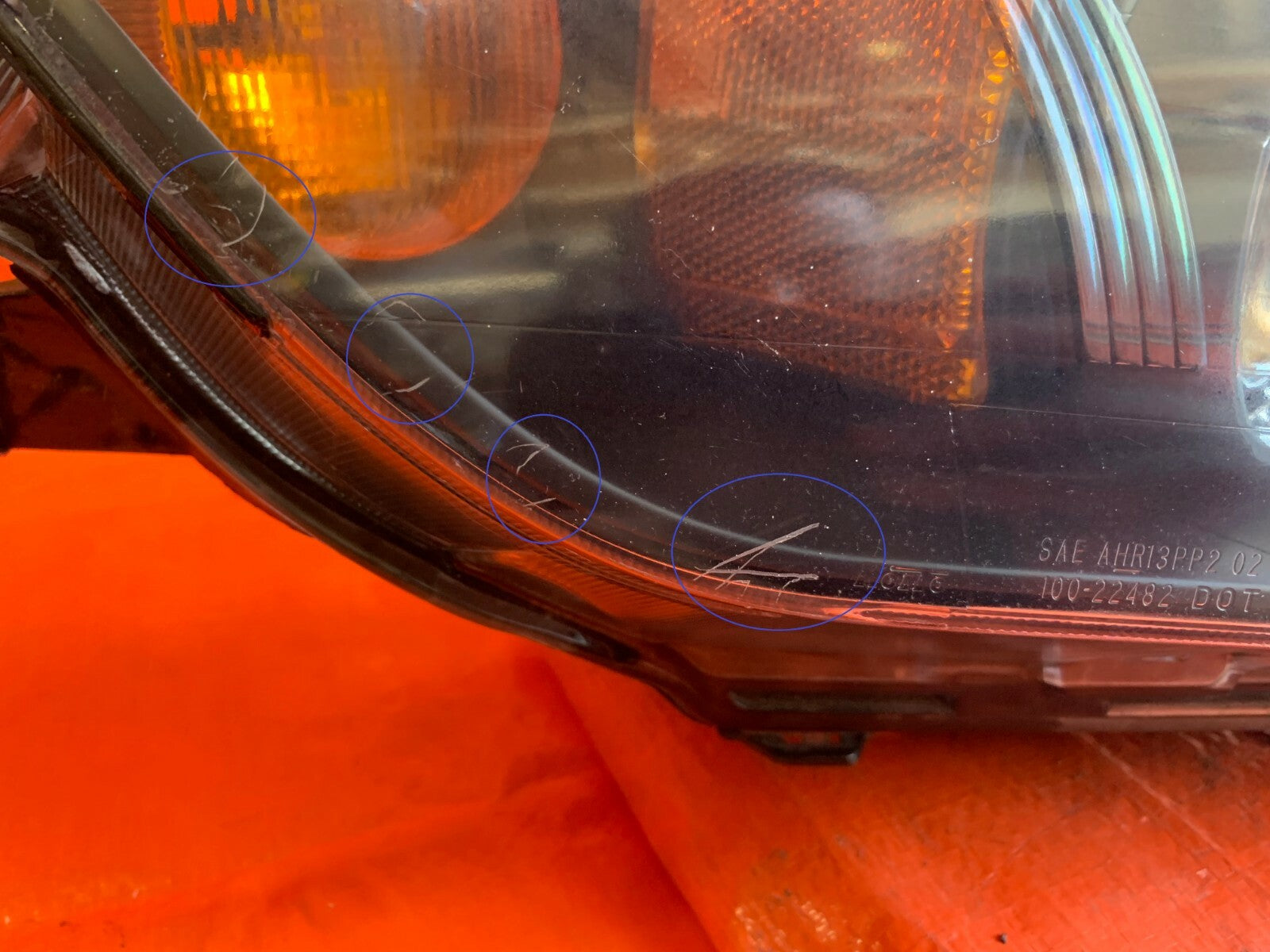 OEM 2005 2006 2007 2008 2009 HONDA S2000 PASSENGER RIGHT HEADLIGHT HEADLAMP 6