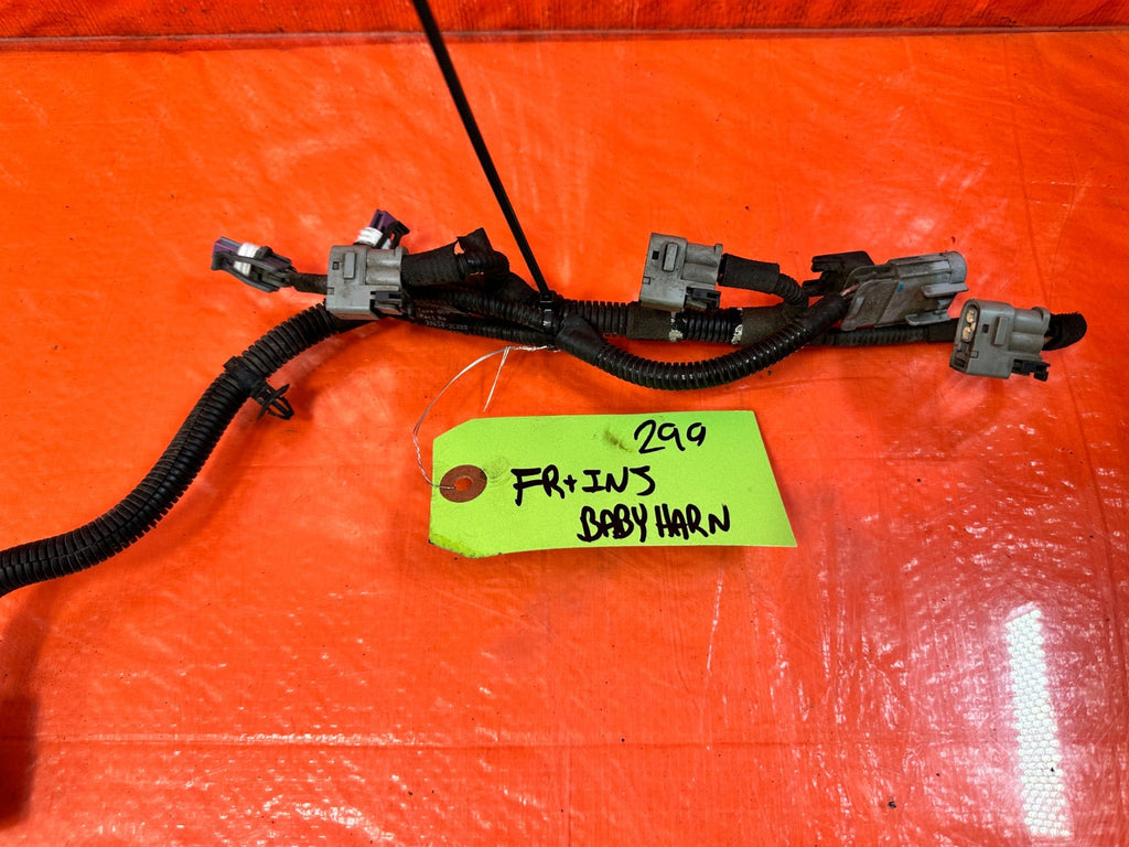 13 16 HYUNDAI GENESIS COUPE 3.8L   FUEL RAIL FUEL INJECTOR SUB WIRE HARNESS #2995