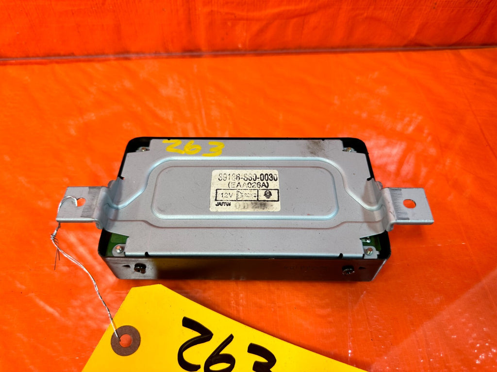 97 01 HONDA PRELUDE   REAR SUBWOOFER CONTROL MODULE AMPLIFIER OEM #2637