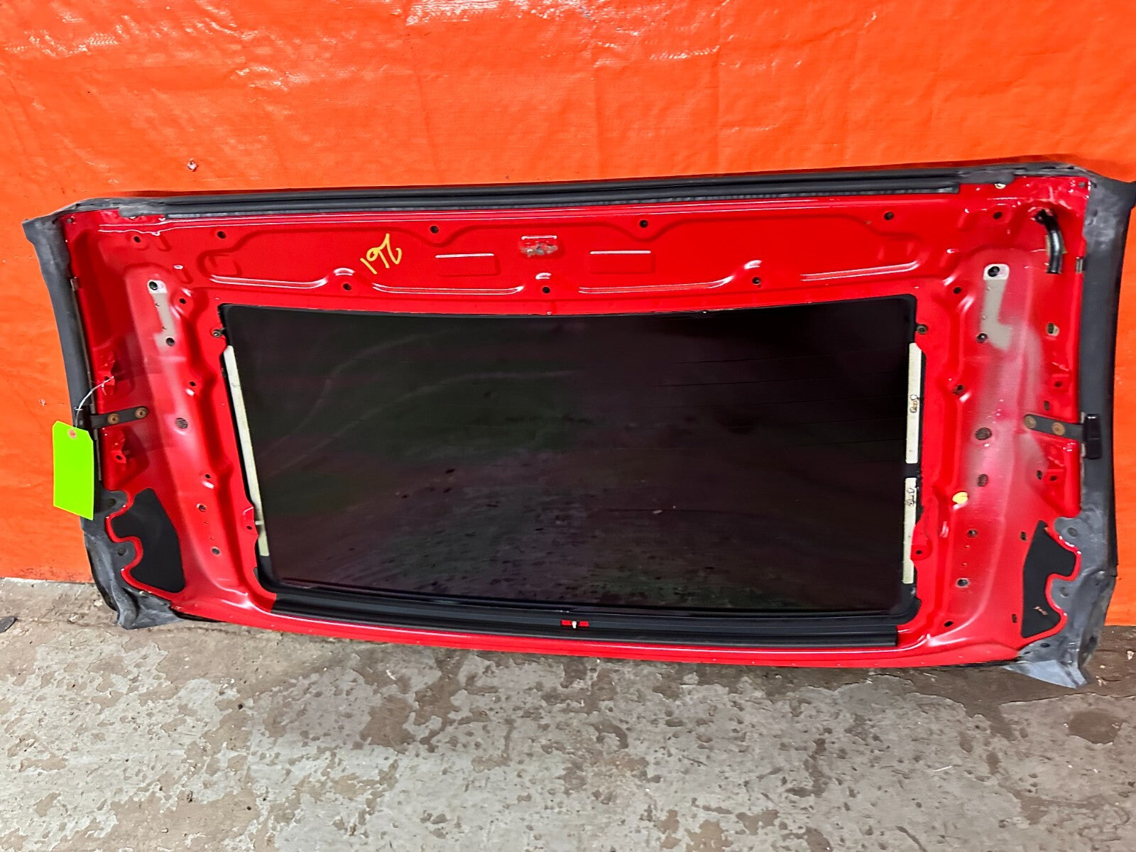 02 08 LEXUS SC430   CONVERTIBLE TOP REAR GLASS PORTION   OEM FACTORY OE #26116