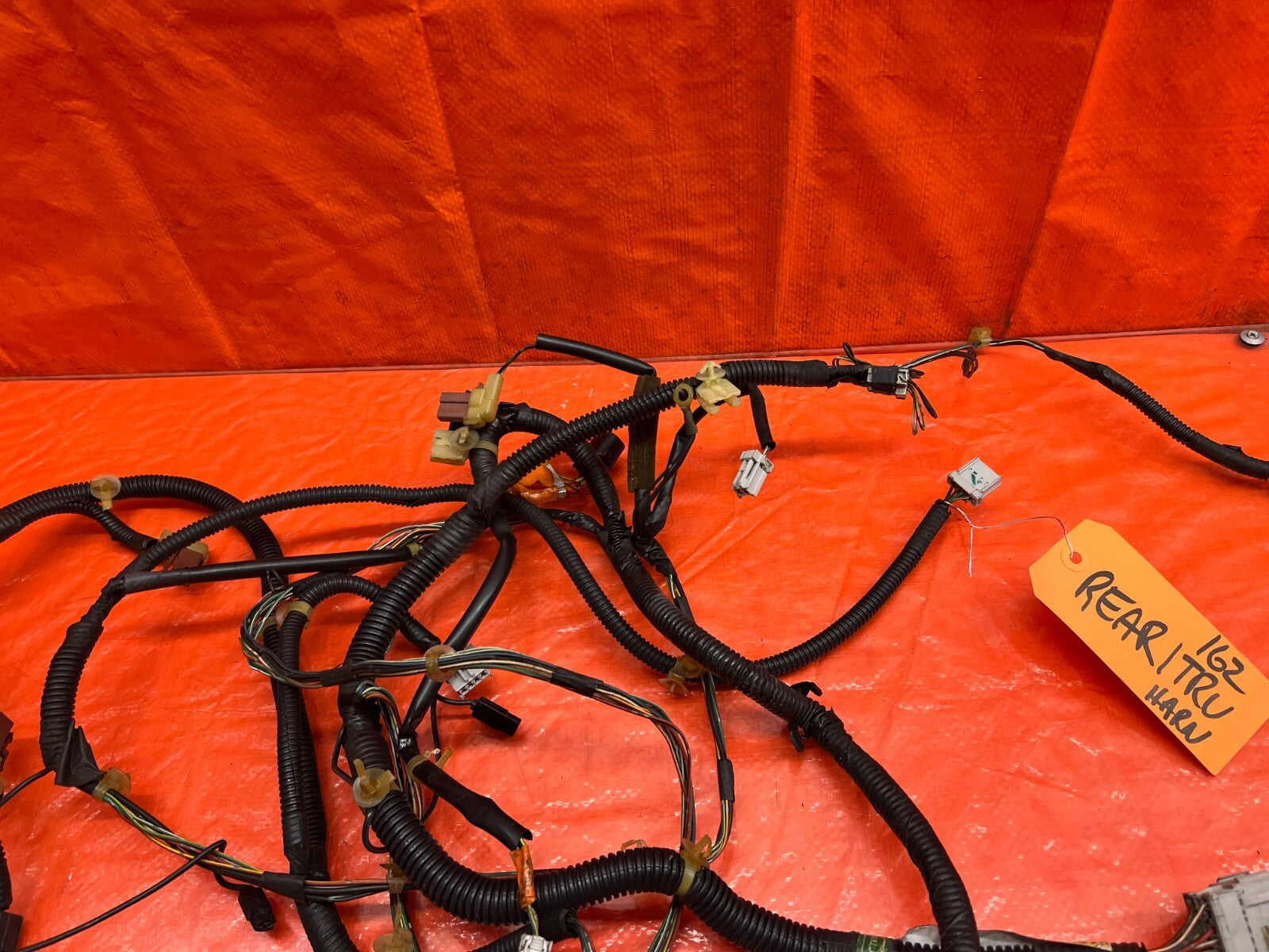 1998 98 HONDA CIVIC EX LX SEDAN   REAR TAIL LIGHT LAMP WIRING HARNESS WIRE LOOM8