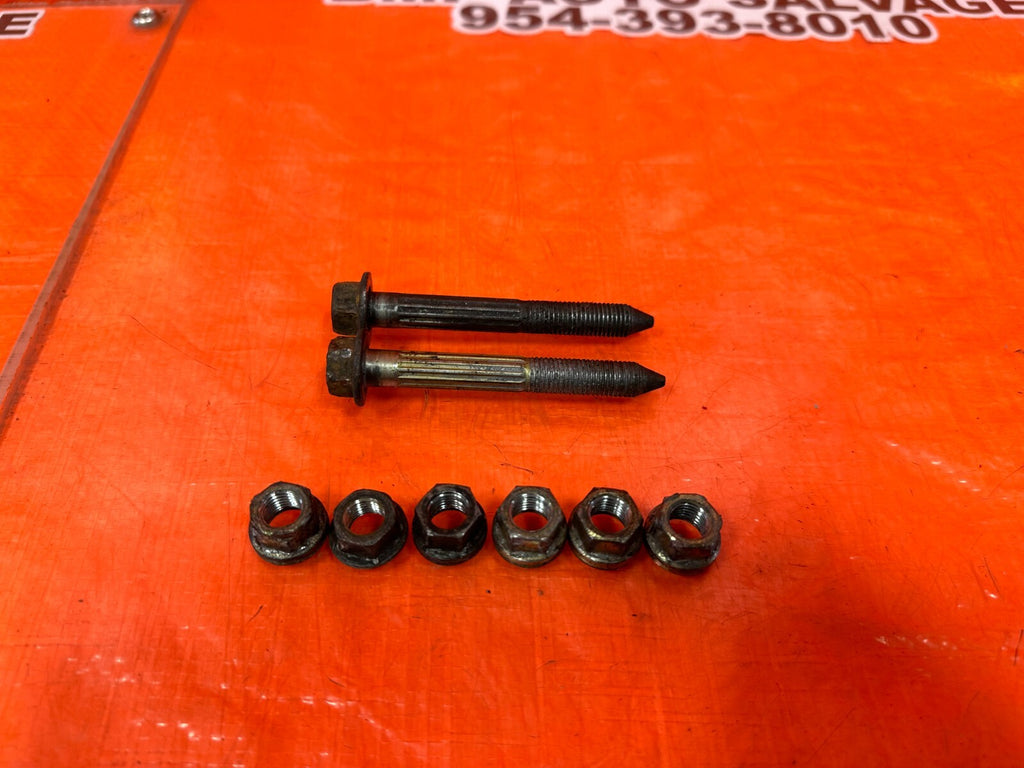 94 01 ACURA INTEGRA REAR SHOCK ABSORBER AND TOP HAT BOLTS NUTS HARDWARE OEM 2470