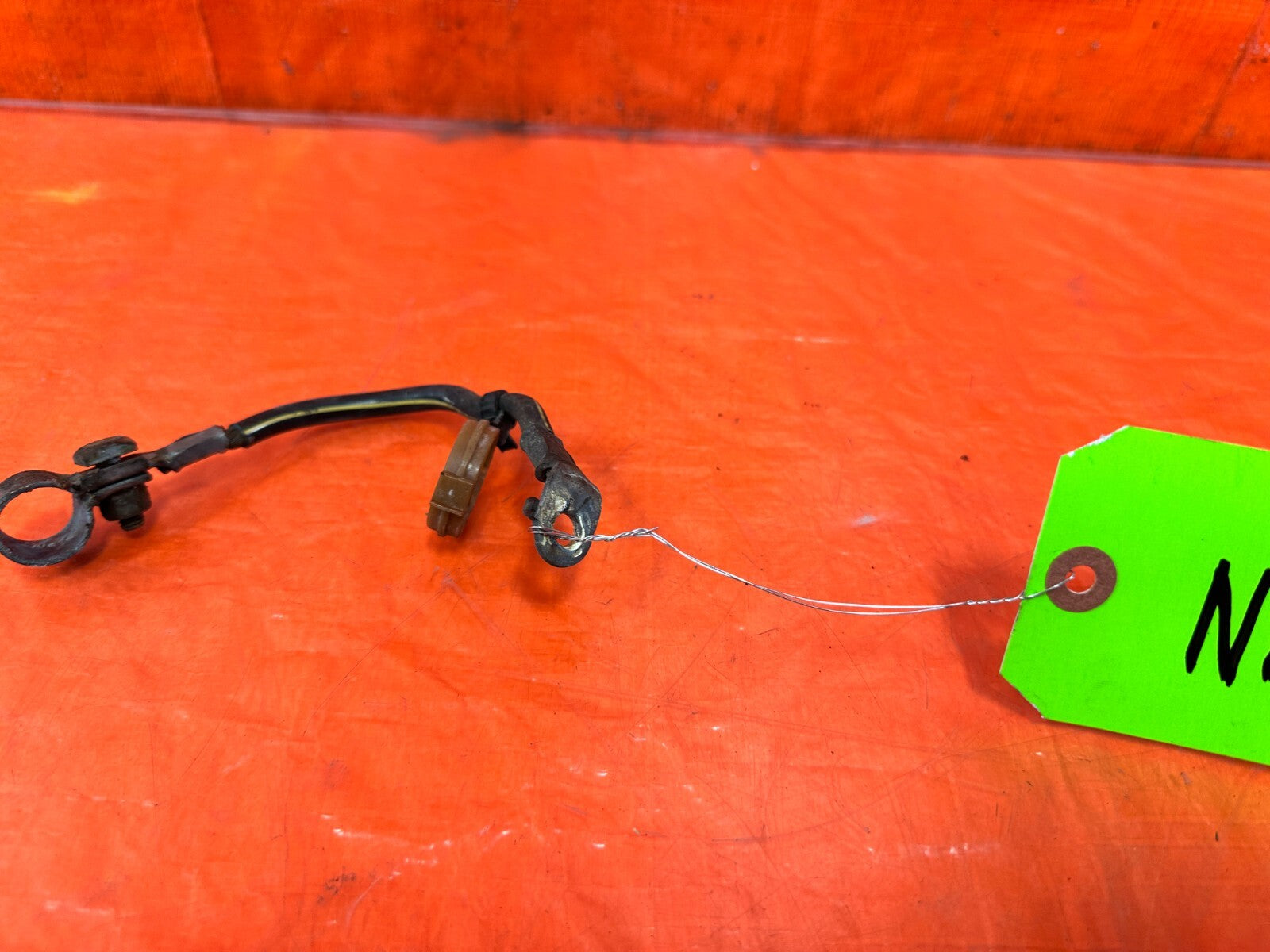 93 97 HONDA DEL SOL   NEGATIVE TERMINAL BATTERY GROUND WIRE HARNESS   OEM #2952