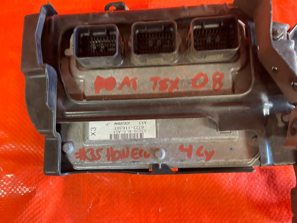 09 10 ACURA TSX   AUTOMATIC AUTO A/T   ENGINE COMPUTER ECU ECM   37820 RL5 A512