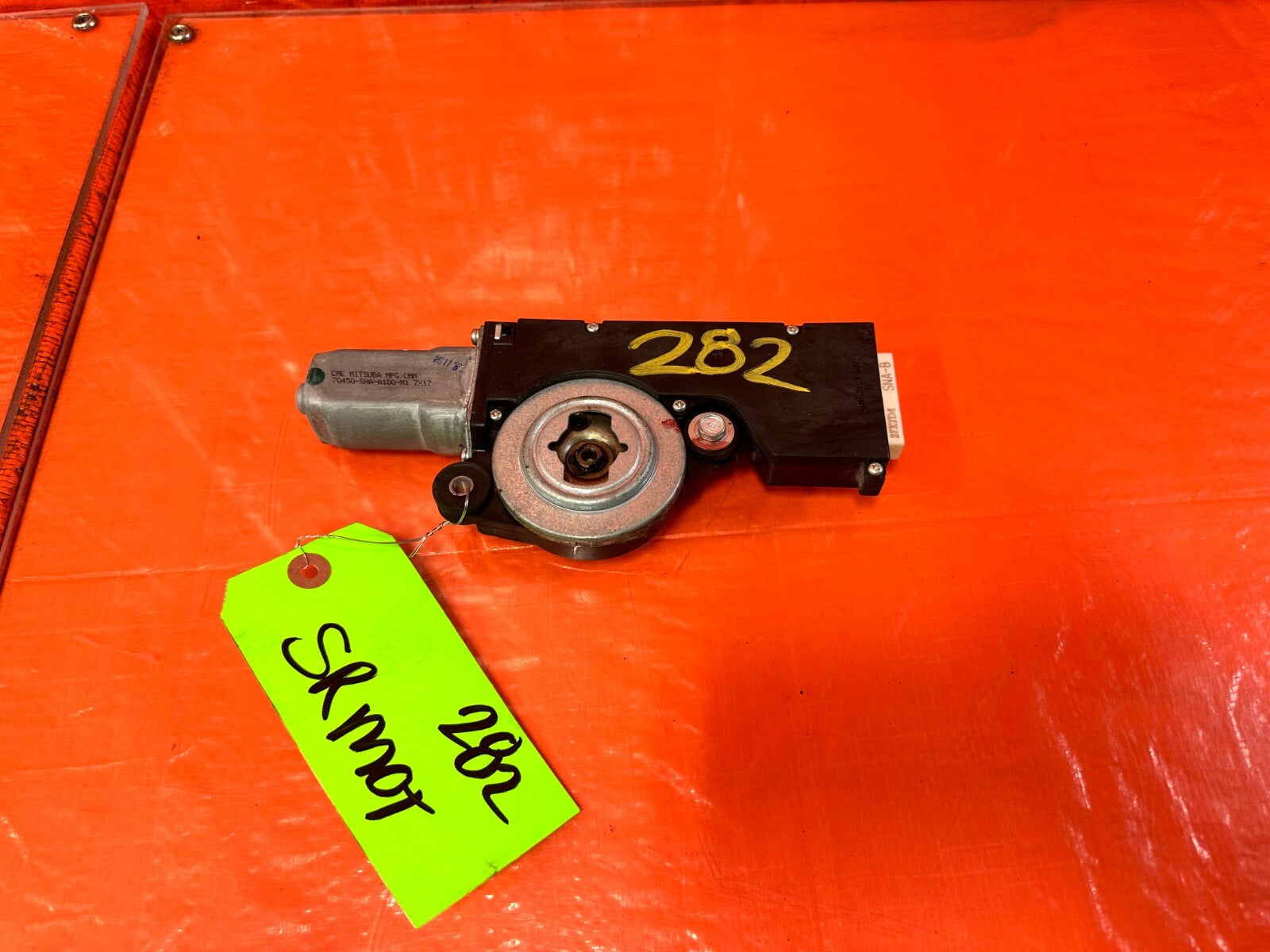 06 11 HONDA CIVIC SEDAN   SUNROOF MOONROOF SLIDING ROOF   MOTOR OEM FACTORY #2820