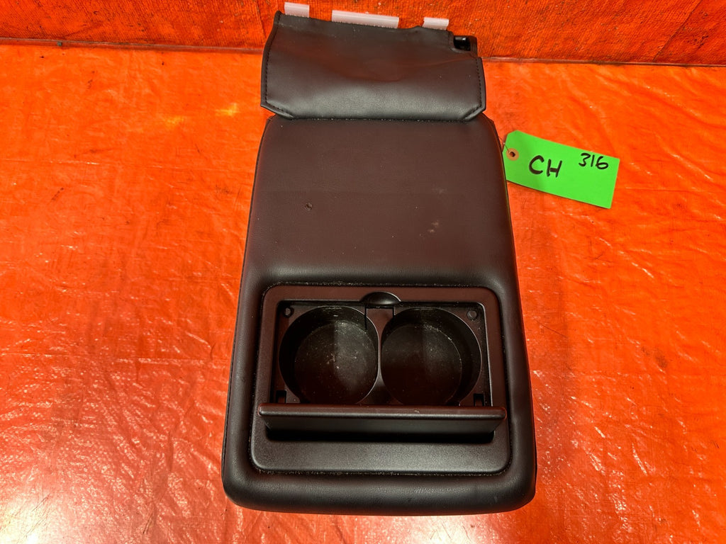 14 23 INFINITI Q50   REAR SEAT CENTER PIECE CUP HOLDER   OEM 3163